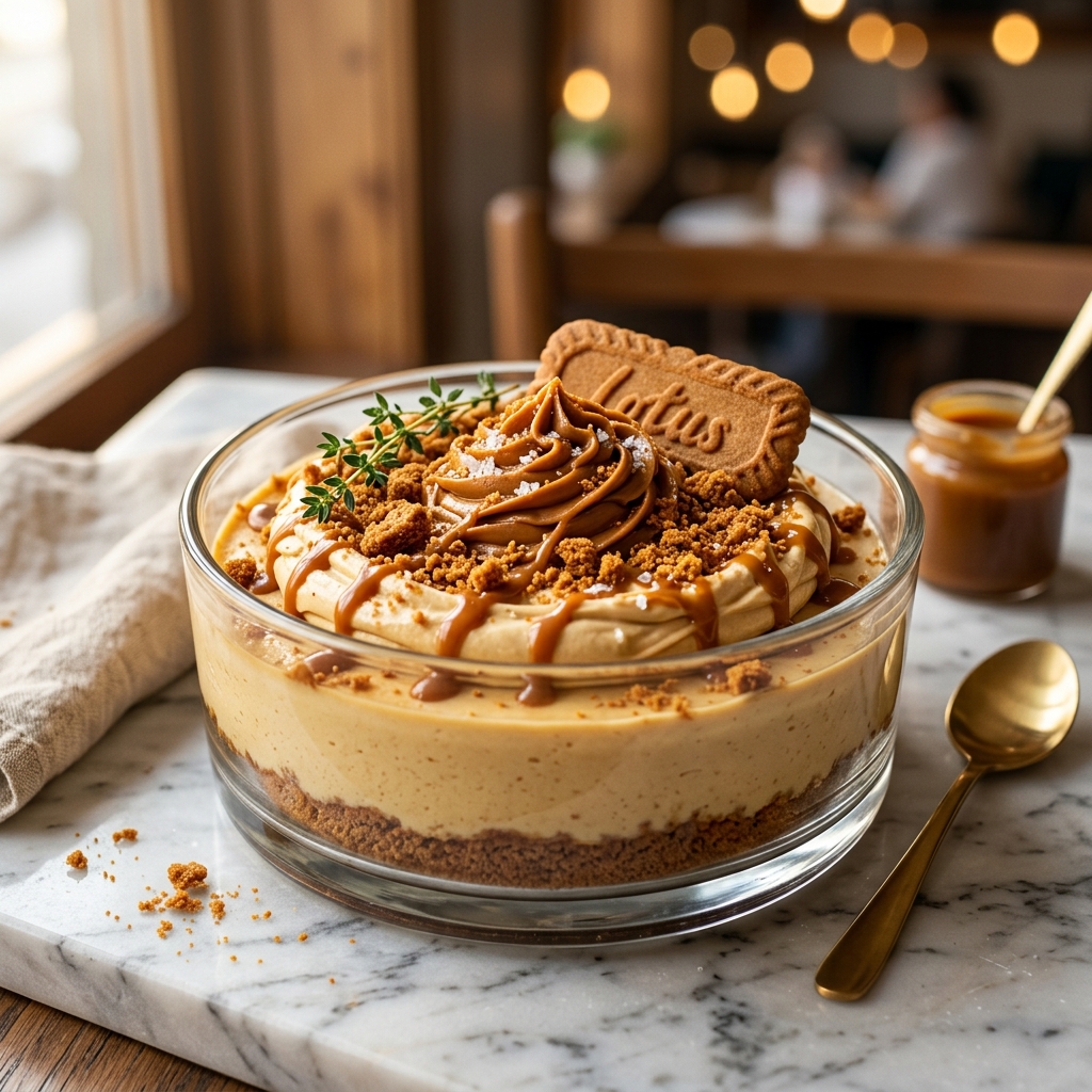 Lotus Biscoff Cheesecake
